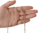 Paper String, 328 Feet 2mm Craft Raffia Ribbon for Gift Wrapping, Natural Raffia Yarn for Crocheting, Crafting, Packing, Christmas Decorations